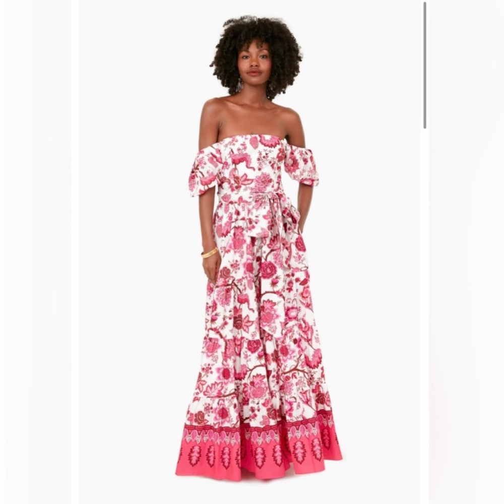 Cara Cara Wethersfield Dress in Jacobean Rouge